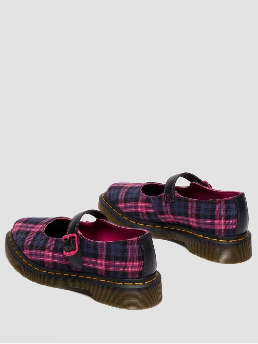 Dr. Martens ELPHIE MARY JANE TARTAN SHOES